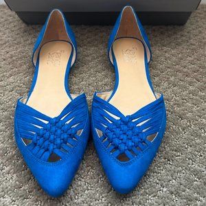 Women's Franco Sarto Sariah Ballet Flat, Mediterranean Blue, Size 7.5